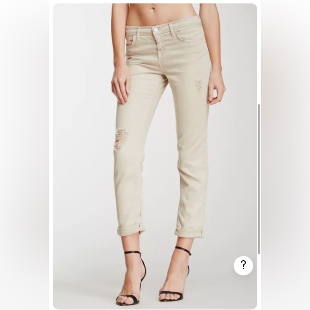 J Brand Aidan Slouchy Straight Boyfriend Jean Natural Size 27